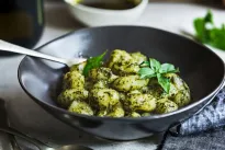 gnocchi a la sauce pesto